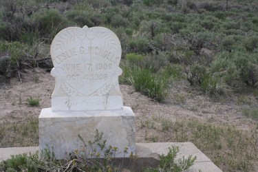 Resting in peace at the Bodie cemetery.