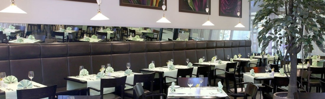 Interior of Radicchio restaurant in Hotel Arcotel Allegra, Zagreb