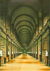 Long Hall, Trinity College, Dublin, Ireland