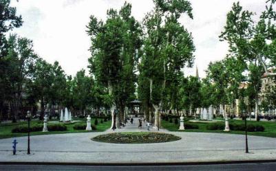 Strossmayerov Square, Zagreb, Croatia