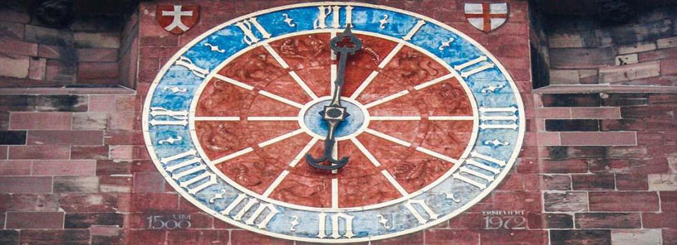 Freiburg Munster clock, Freiburg, Germany