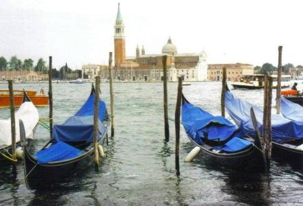 Gondolas, Venice, Italy