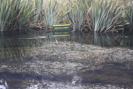 Mirror Lakes, New Zealand