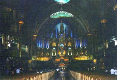Notre Dame of Montreal Basilica, Montreal, Quebec