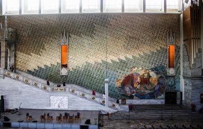 Main Hall, City Hall, Oslo, Norway