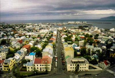 View from Hallgrímskirkja