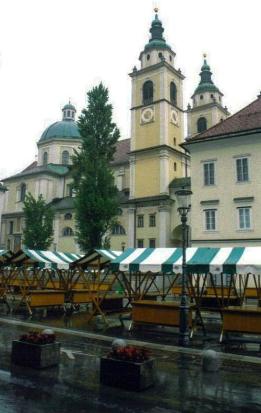 St. Nicholas Cathedral, Ljubljana, Slovenia