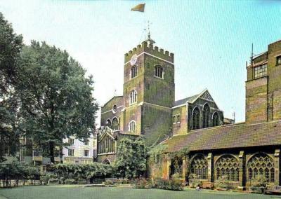 Priory Church of St. Bartholomew the Great, London, England