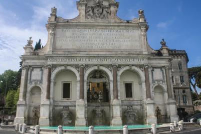 Fountain of Paul's Water, Rome, Italy