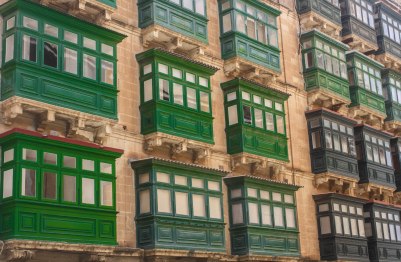 Balconies, Valletta, Malta