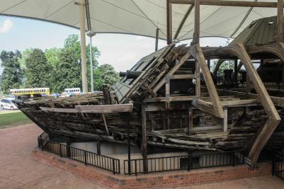 USS Cairo, Vicksburg National Military Park, Vicksburg, Mississippi