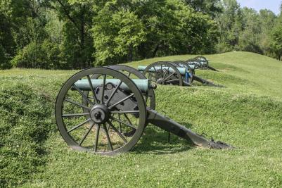 Cannons, Vicksburg National Military Park, Vicksburg, Mississippi