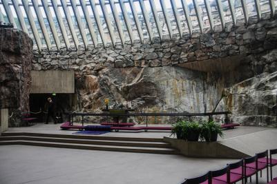 Temppeliaukio Church, Helsinki, Finland