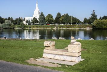 Bench in Idaho Falls, Idaho