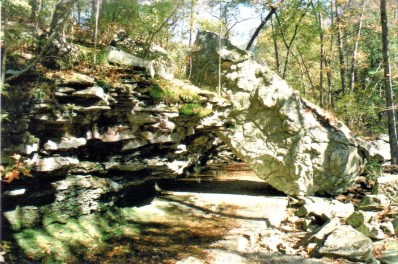 Leaning Rock, Petit Jean State Park, Arkansas