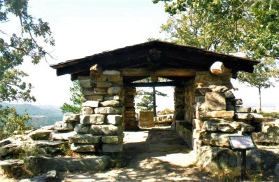 Shelter at Petit Jean State Park, Arkansas