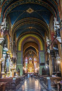 Basilica of St. Francis of Assisi, Krakow, Poland