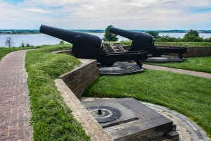 Cannons, Fort McHenry, Baltimore, Maryland
