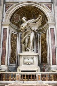 Statue of St. Veronica, Basilica of St. Peter, Vatican City
