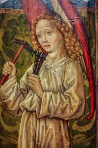 Angel With a Hammer and Nails