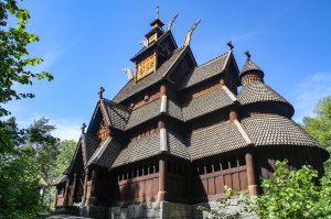 Stave church, Norwegian Folk Museum, Oslo