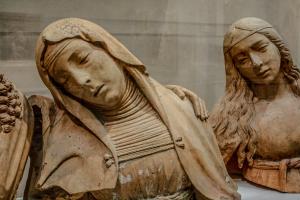 Bust of St. John, Mary, and Mary Magdalene