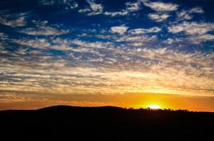 Sunset, Etosha Safari Lodge, Namibia