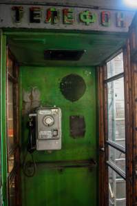 Phone Booth, Museum of Occupations, Tallinn, Estonia