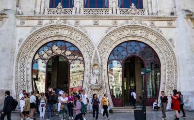 Rossio Railway Station, Lisbon