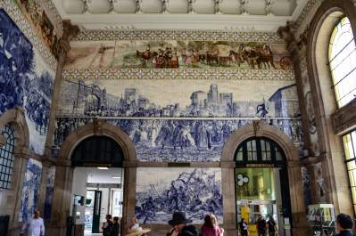 Sao Bento Railway Station, Porto, Portugal