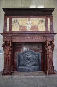 Vanderbilt Fireplace, Metropolitan Museum of Art. New York, New York