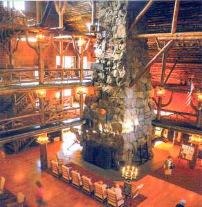 Old Faithful Inn. Yellowstone National Park, Wyoming