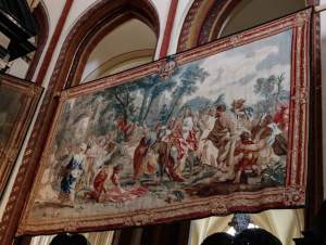 Tapestry, St. Salvator's Cathedral, Bruges, Belgium