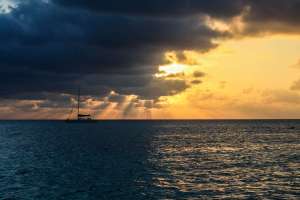 Sunset, Seven Mile Beach, Grand Cayman