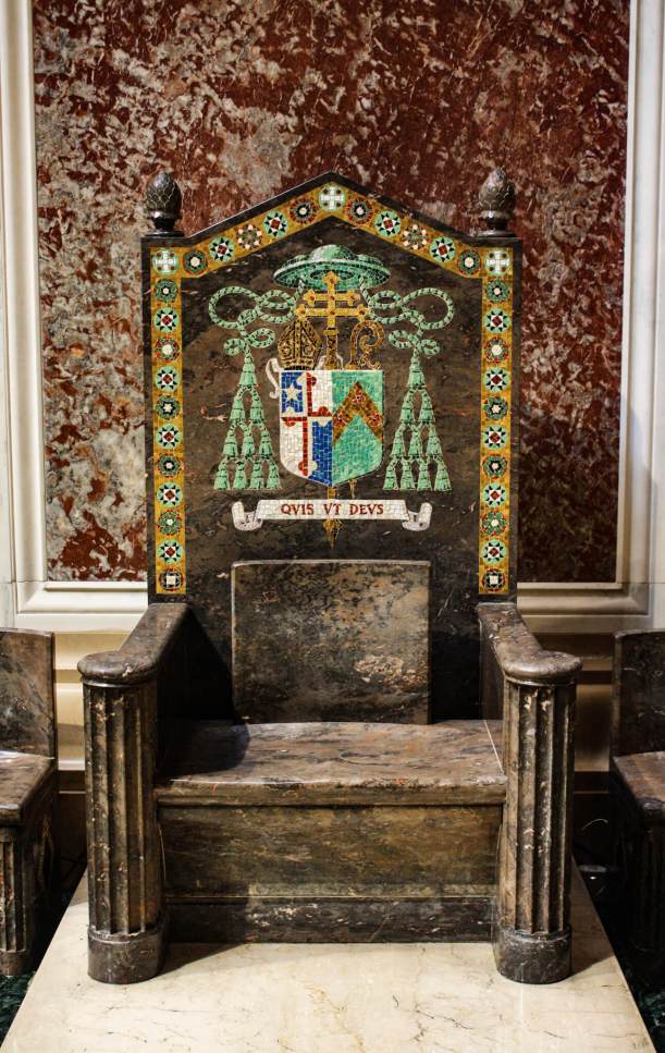 Bishop’s Chair, Cathedral of St. Matthew the Apostle, Washington, D.C.