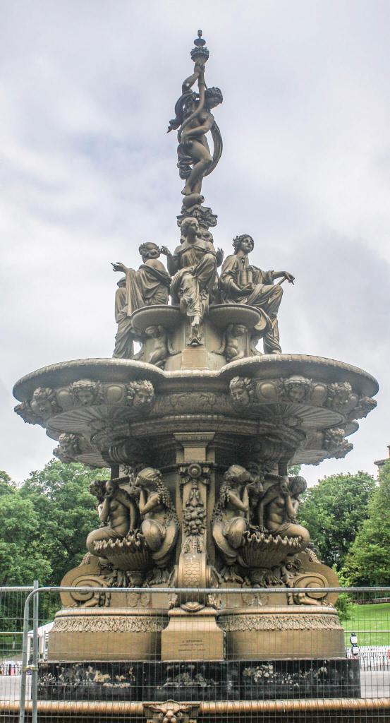 Ross Fountain, Edinburgh, Scotland