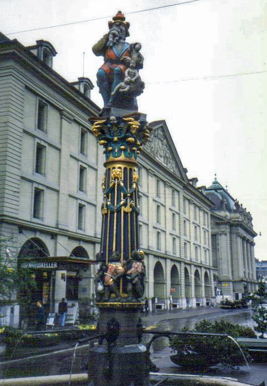 Ogre Fountain, Bern, Switzerland